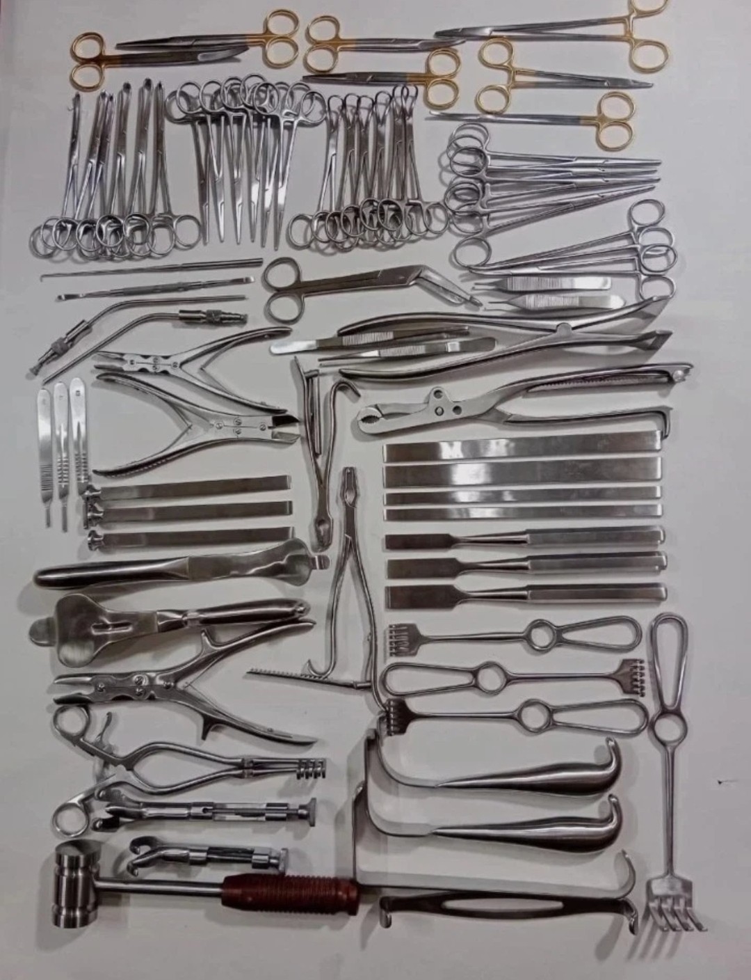 Basic Major Orthopedic Lot Of 74 Pcs Set Surgical Instruments