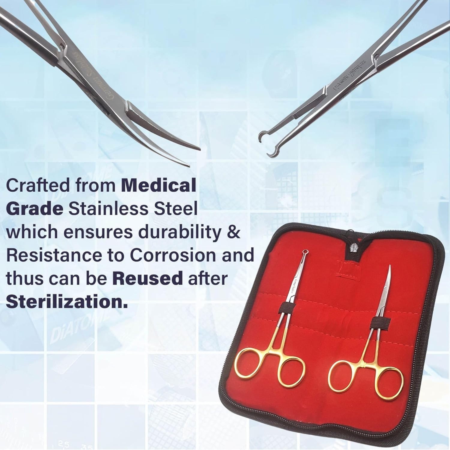 Sutureless Vasectomy Surgery Set, Surgical Instruments