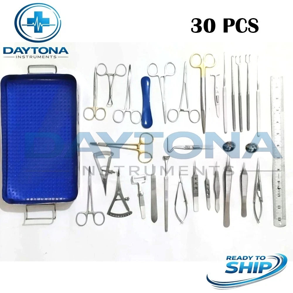 Blepharoplasty Instruments Set of 30 PCs Eye Surgery Set Plastic Surgery