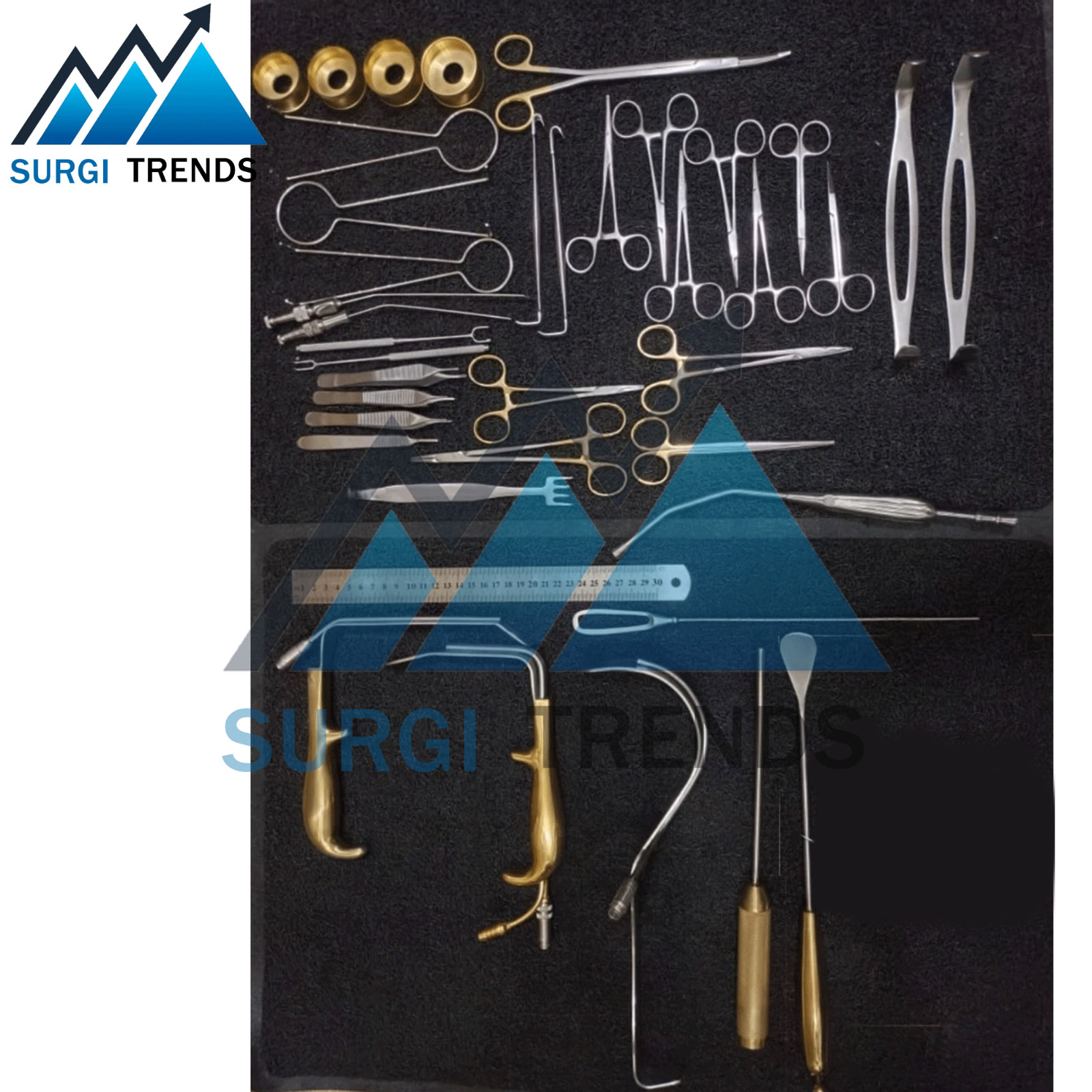 Breast Augmentation Set Plastic Surgery Surgical Instruments Set Of 38 Pcs