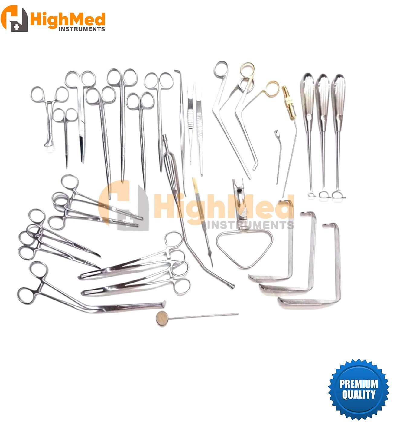 Tonsil & Adenoid Tray Surgical Instruments 30 Pcs Set