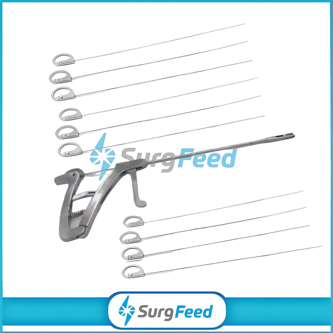 Arthroscopy Suture Passer Straight Scorpion Shoulder Arthroscopy Instrument Set