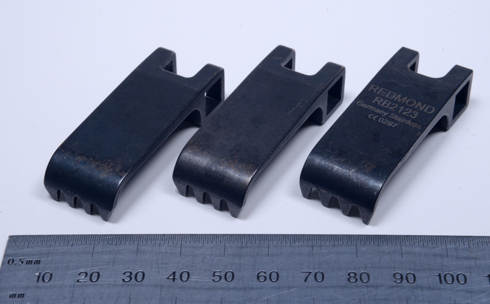 3x Integra Redmond #RB2123 McCulloch Muscle Retractor Blades