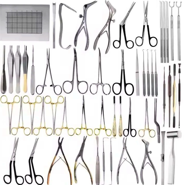 Nasal Instruments Set 53 Pcs Medical Nose Surgery ENT