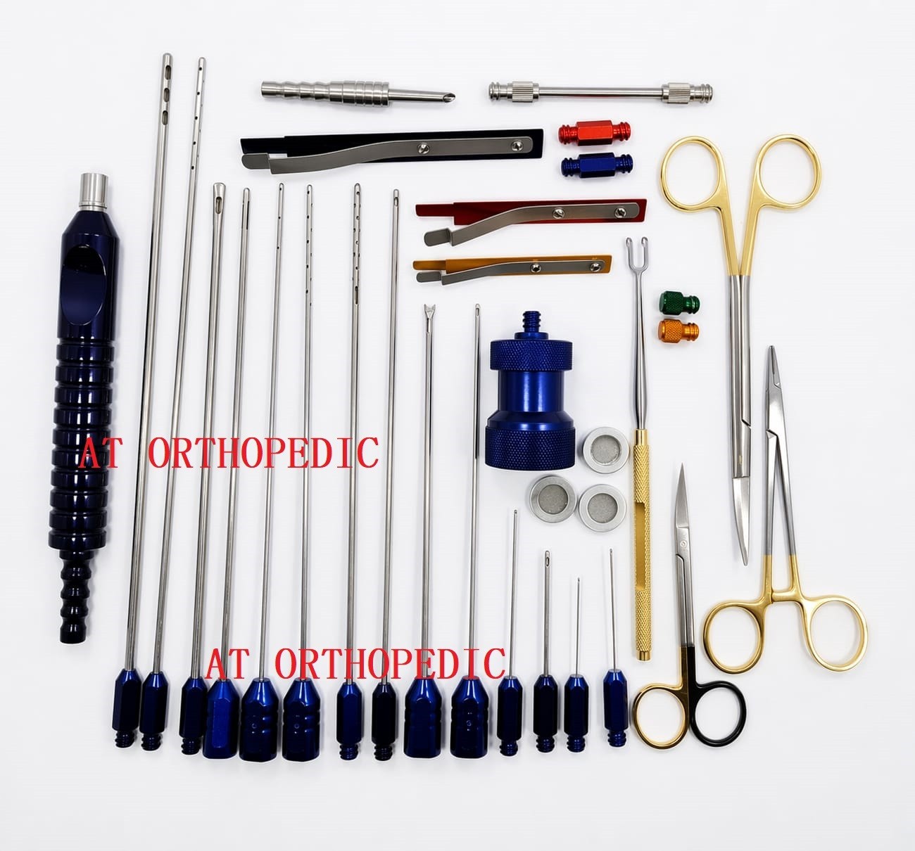 Liposuction Instrument Set OF 40 Lipo Section Kit Plastic Surgery Instruments