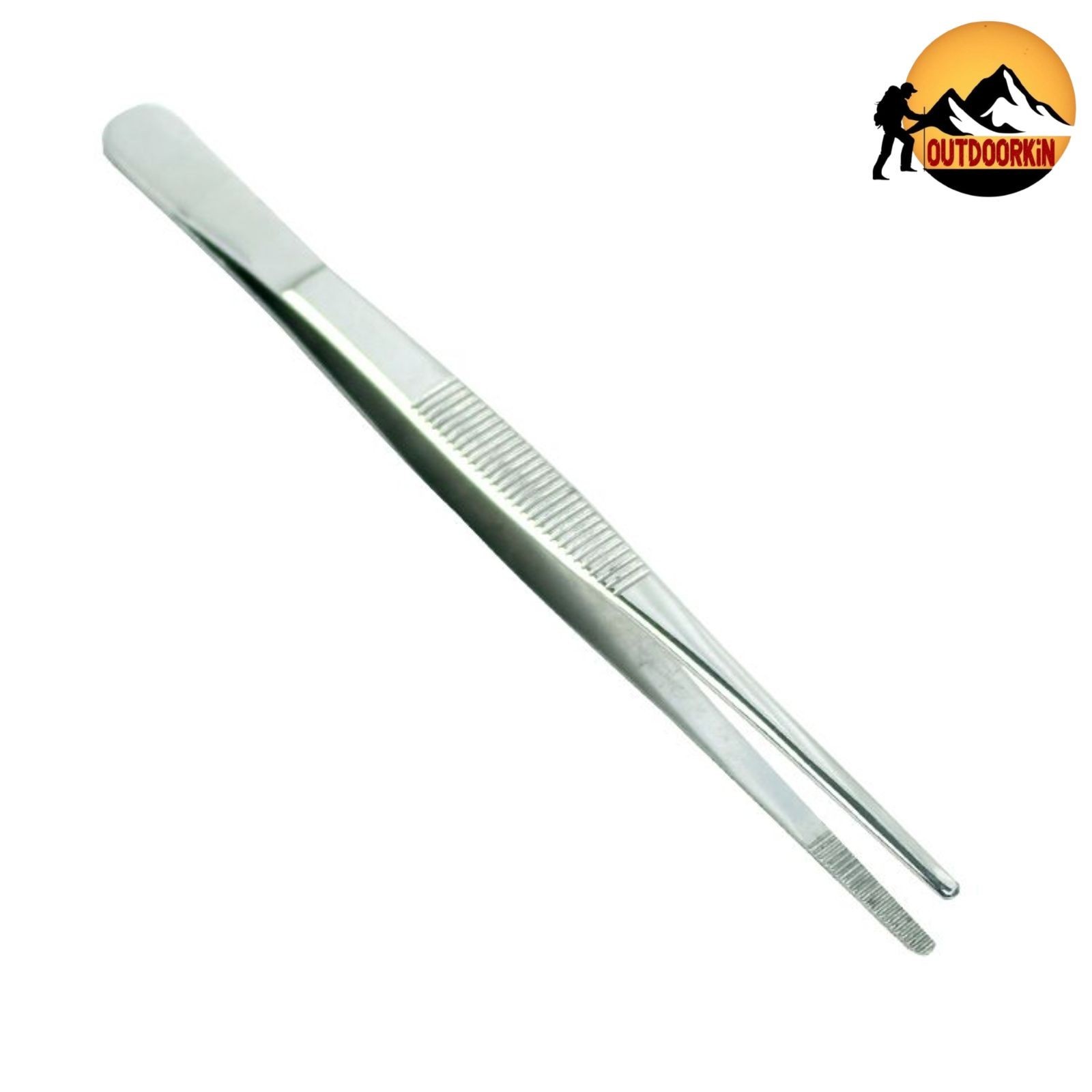General Purpose Thumb Dressing Forceps Tweezers 5.5″ Stainless