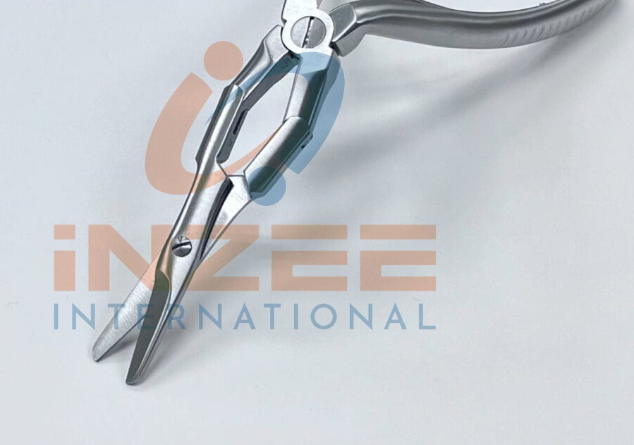 Becker Septum Scissors Double-Action ENT Rhinoplasty Instruments German Steel