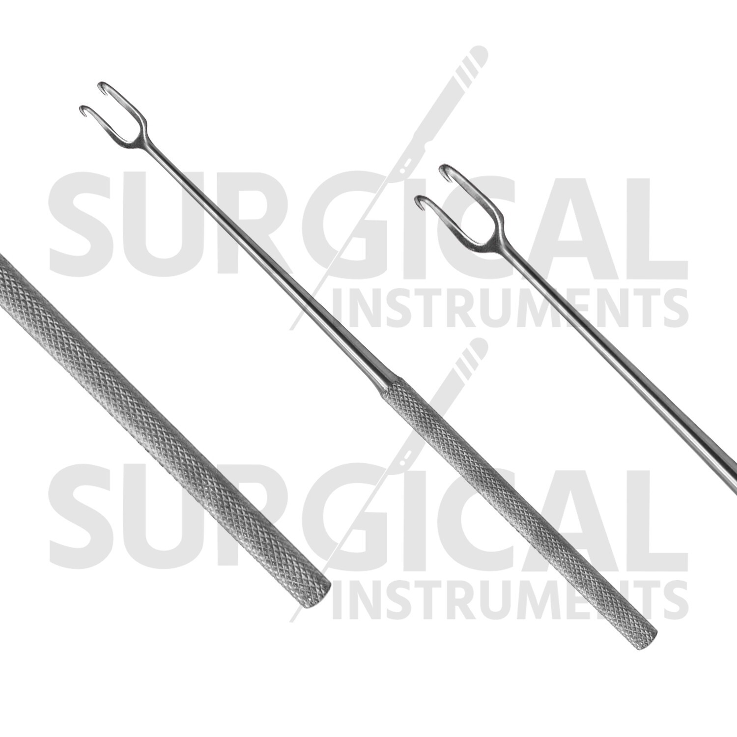 Joseph Skin Hook 5mm Double Sharp Prongs Retractor Plastic Dermal Instruments