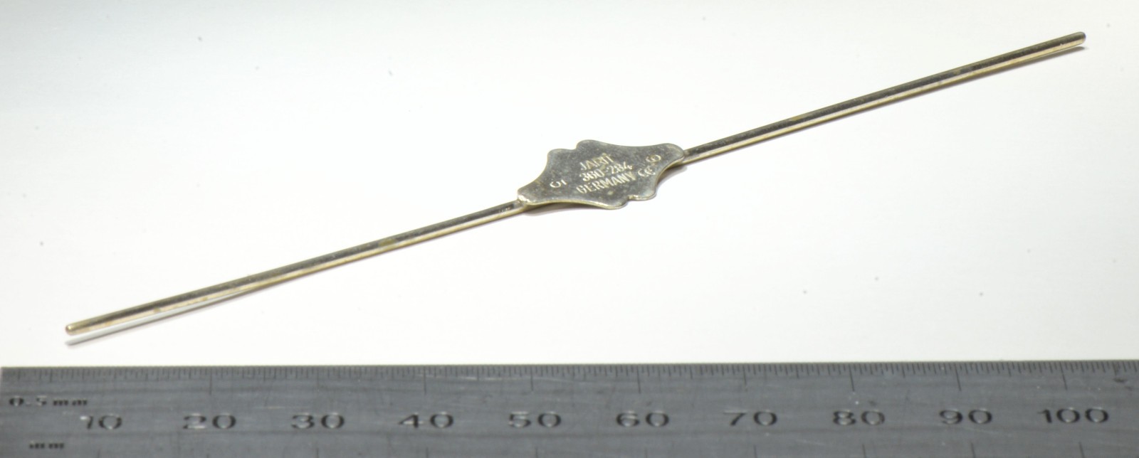 Integra Jarit #360-284 Size 5-6 Bowman Lacrimal Probe 5 ⅛” Silver Surgical