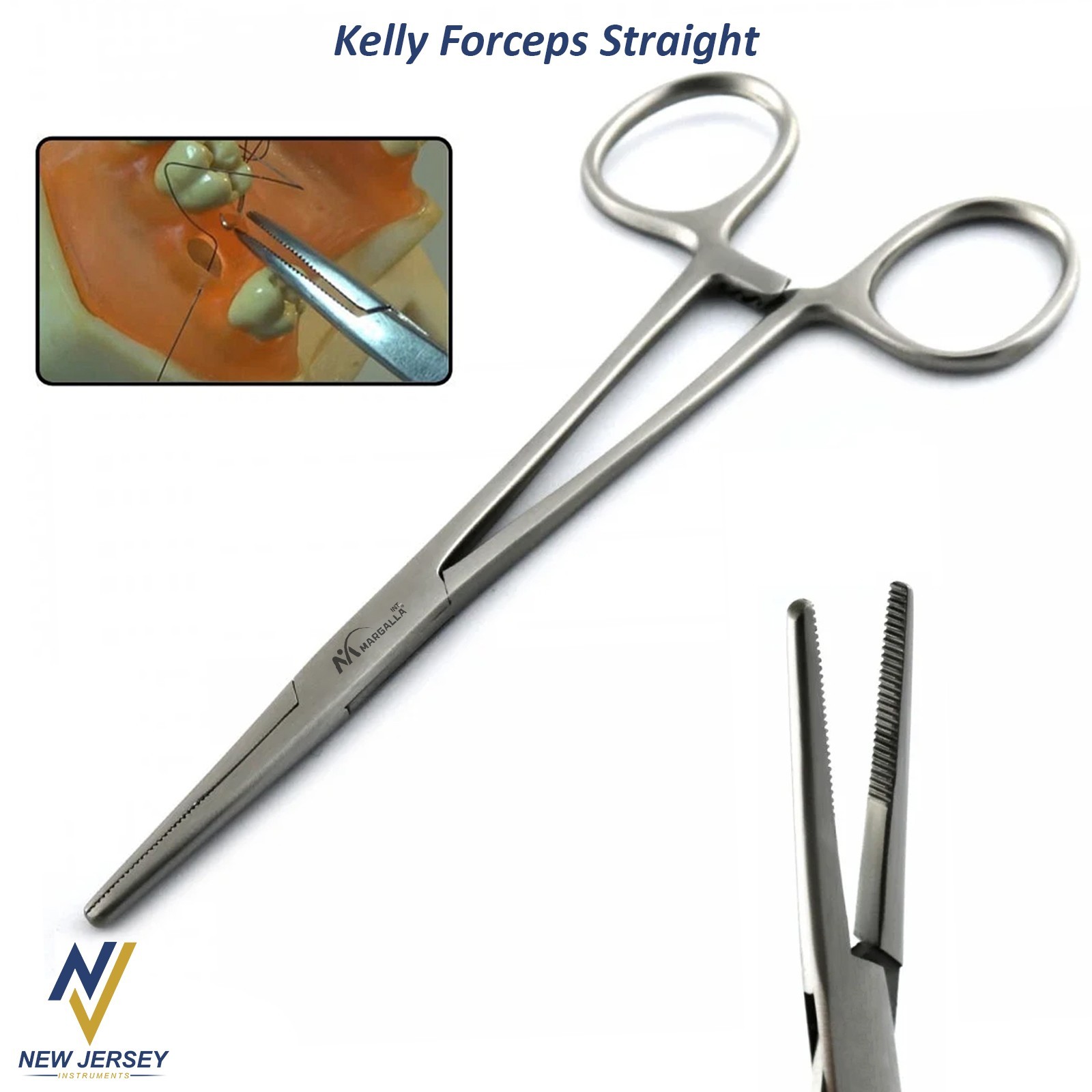 Dental Micro Surgery Instrument Surgical Tweezer Dissection Scissor Forceps Tray