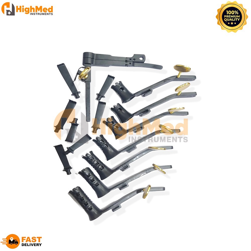 Caspar Micro Lumbar Discectomy Retractor Set of Spinal Surgery Instruments