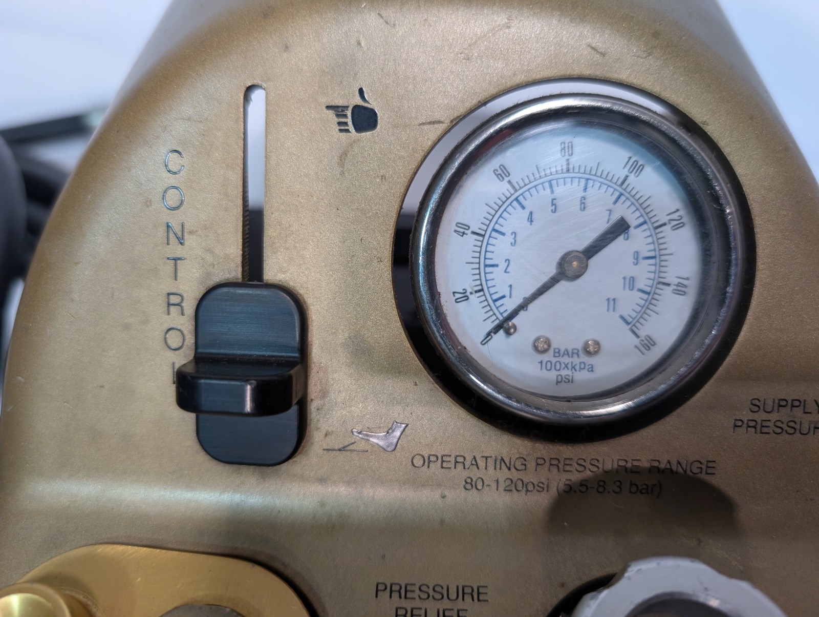Medtronic Midas Rex Legend-Port Triton-Port Pneumatic Control Footswitch