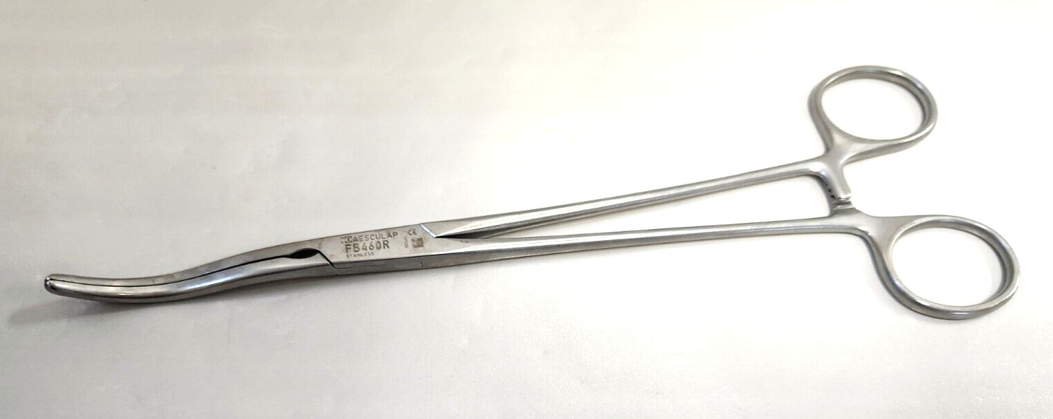 Aesculap Forceps Lot – OL474R, MG681R (x2), EA127R (x2), FB460R, DP552R