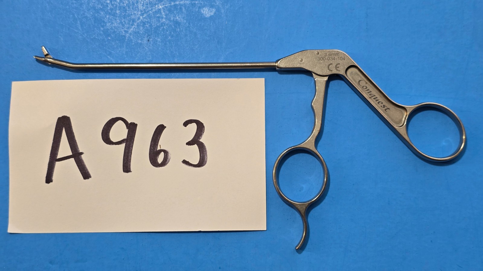 Stryker Conquest 300-034-104 Arthroscopy Punch UP 3.4mm Angle UP.