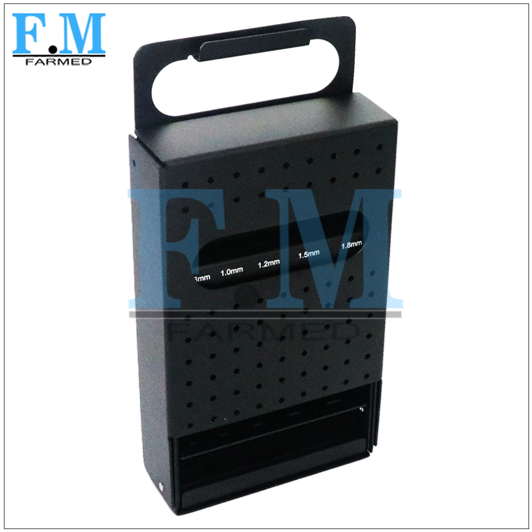 IM Pins (Intramedullary Pin) Double Trocar with Sterilization Box K-wire Rack