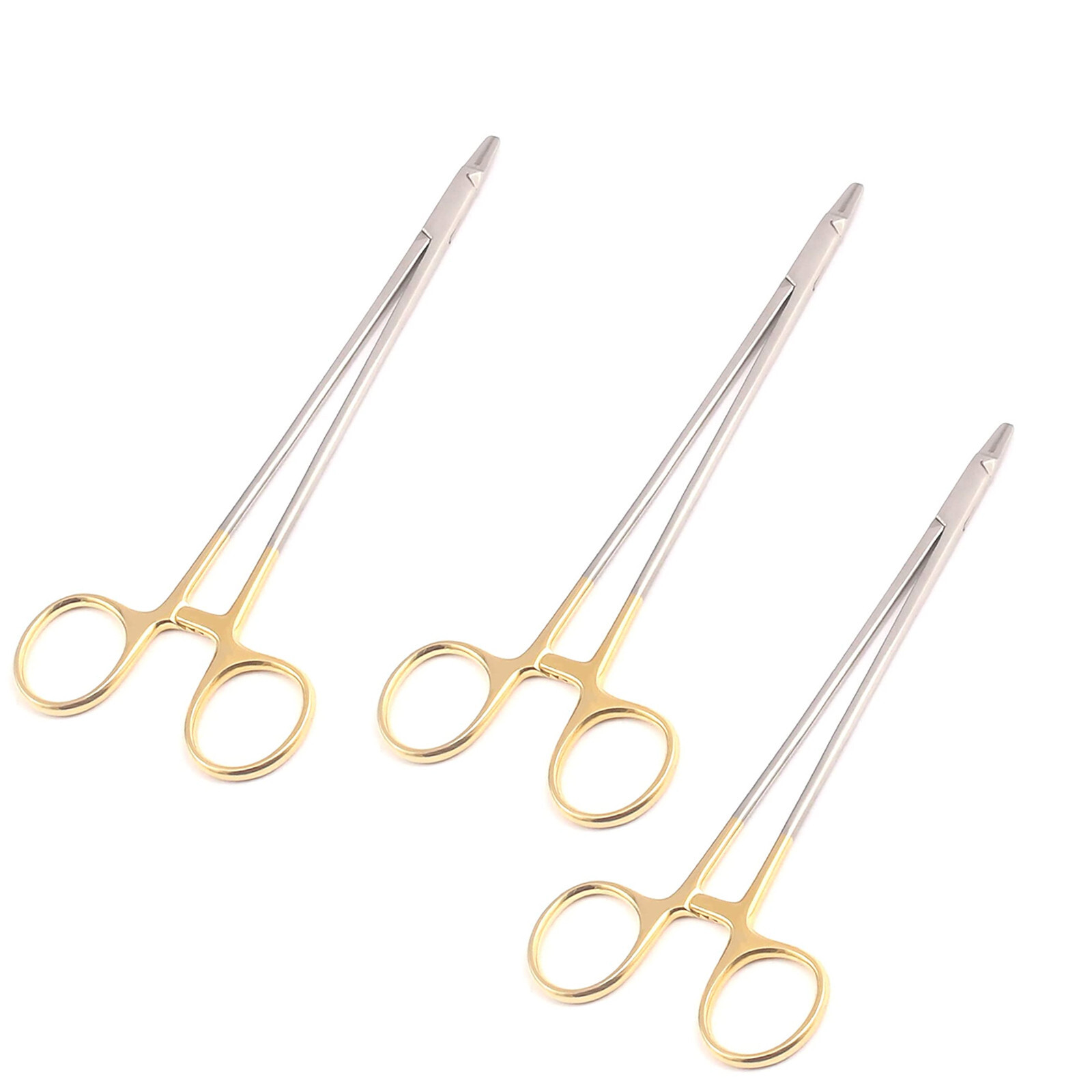 3 Pieces T/C RYDER Needle Holder 7″ Surgical Dental Instruments