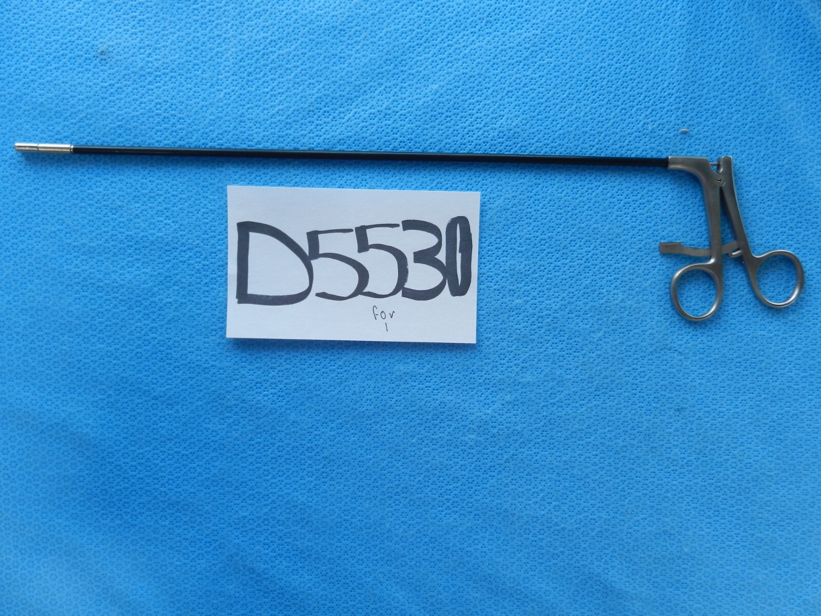 D5530 Solos Kocher Endoscopy Ratcheting Forceps Insulated 5mm GS1008