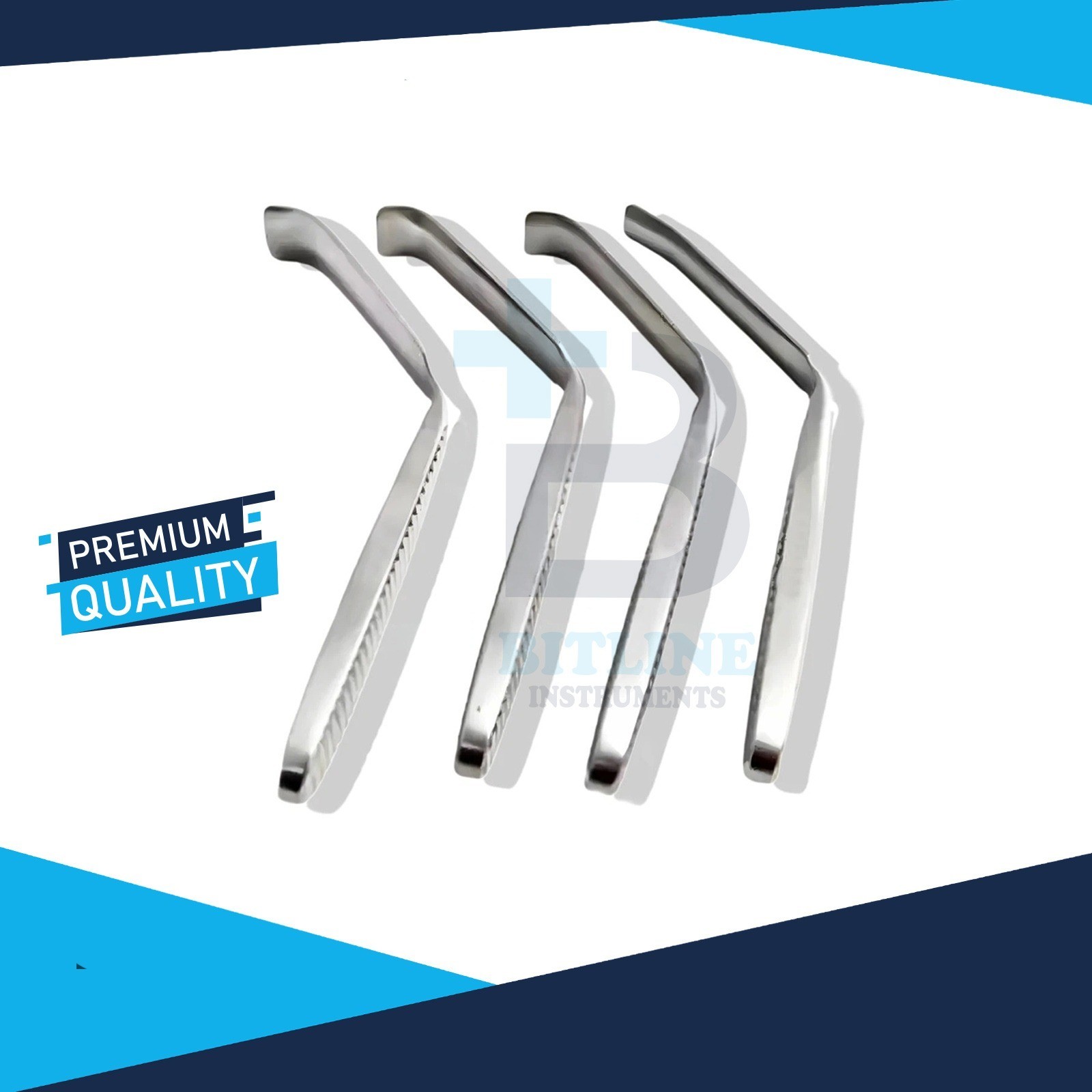 Cloward Blade Retractor Set of 4 Pcs Orthopedic Surgical Instruments