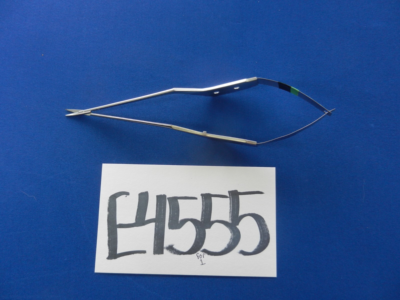 E4555 Aesculap FD035R Yasargil Micro Up Curved Bayonet Scissors