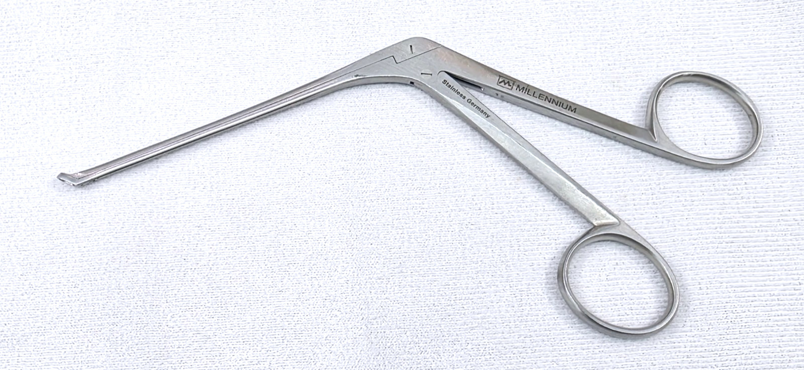 Millennium Surgical Micro Forcep 45 Deg. Up 4.25″