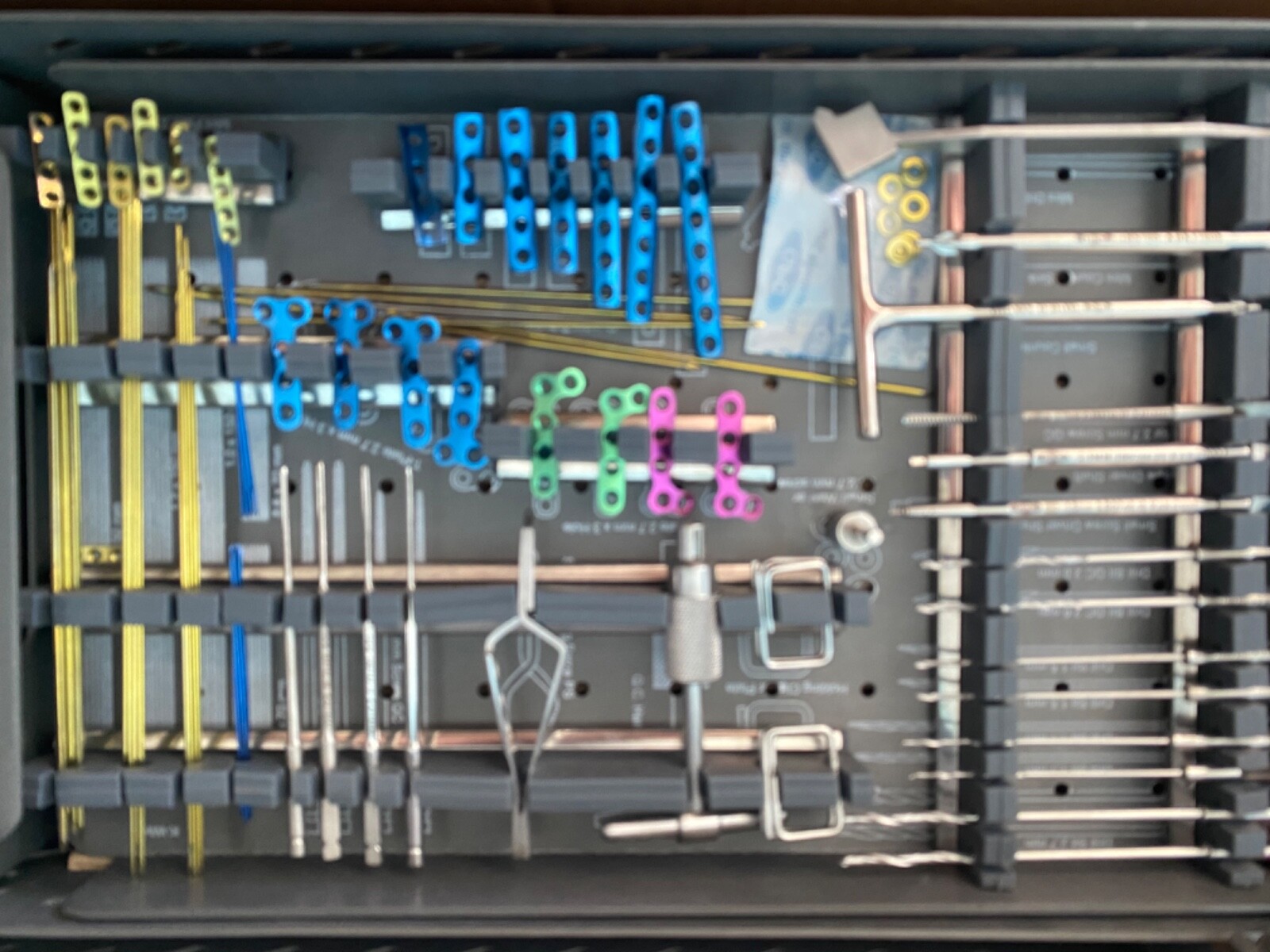 Titanium orthopedic implants instruments plates & screws
