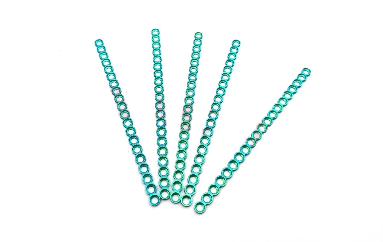Maxillofacial Adaption Straight plate 2.7mm Mandible Products Lot of 5pc