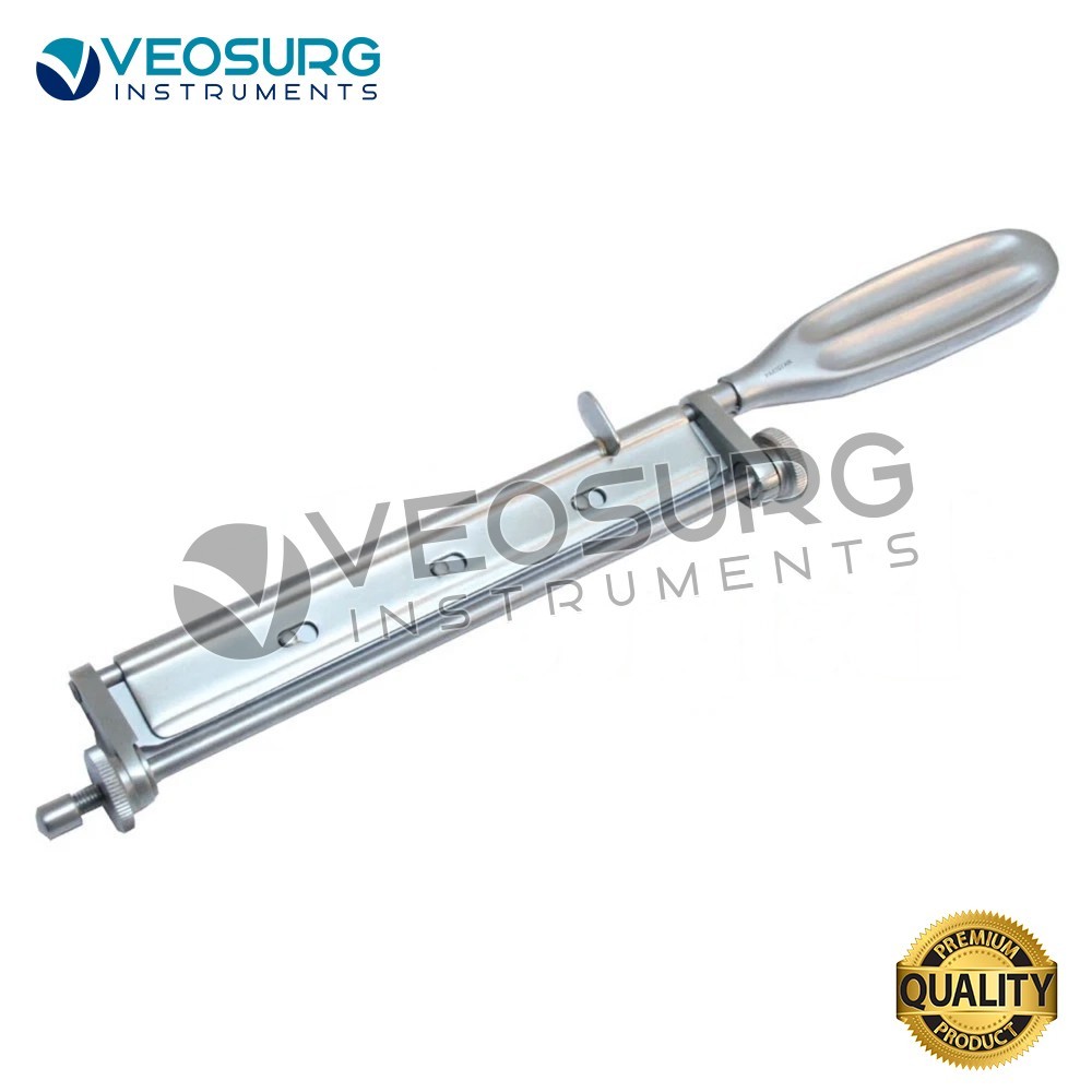 Skin Graft Knife Handle with 5 Dermatome Skin Blades and Wooden Box High Quality