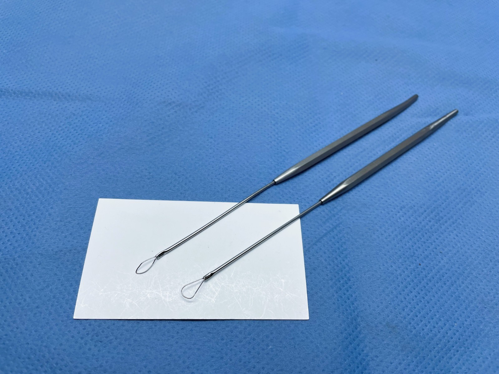 V. Mueller AU5611 AU5612 Billeau Curette Set, Flexible Loop, 7″, 2 units