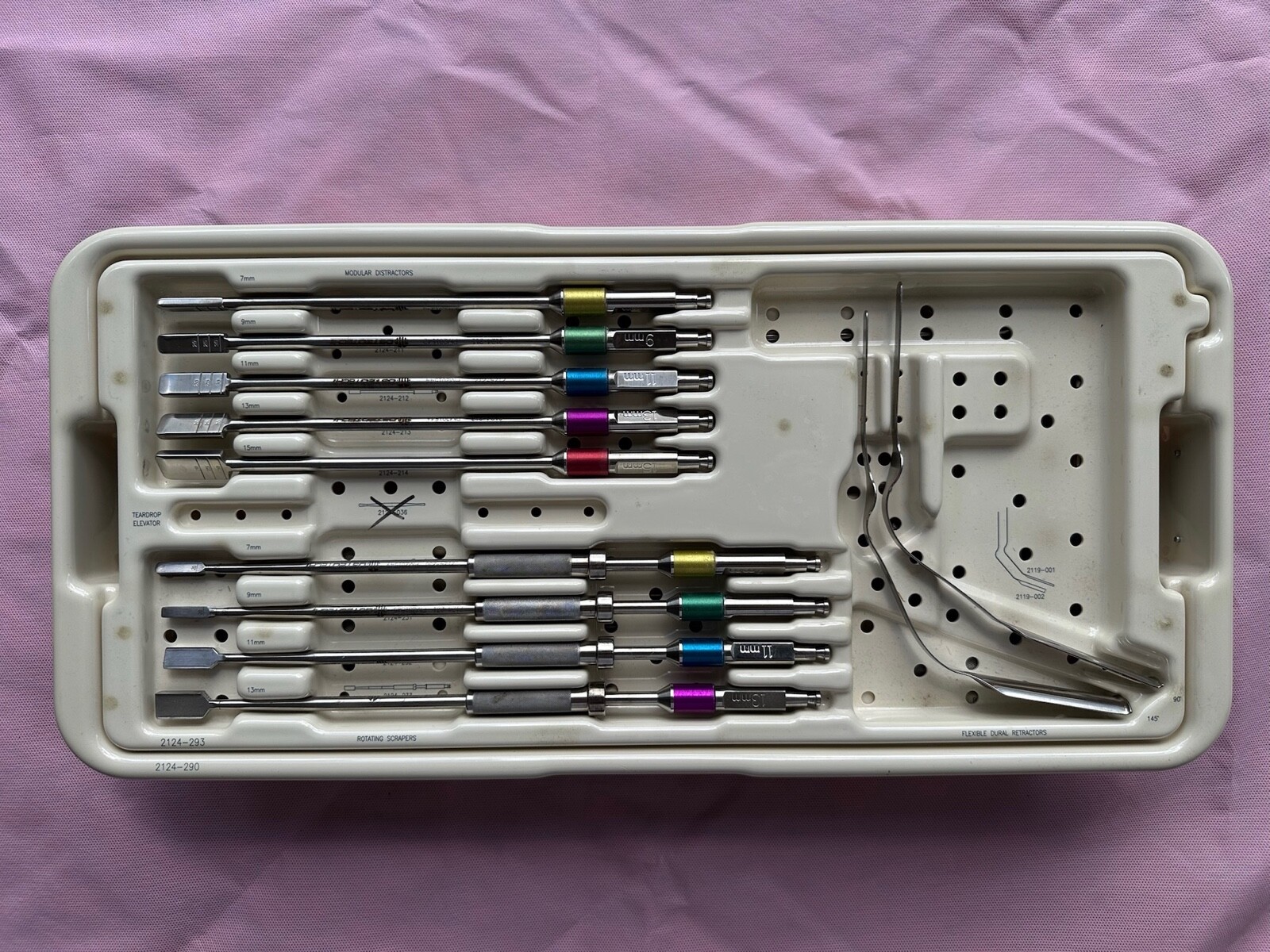 Osteotech – Graftech PLIF/TLIF Prep Set