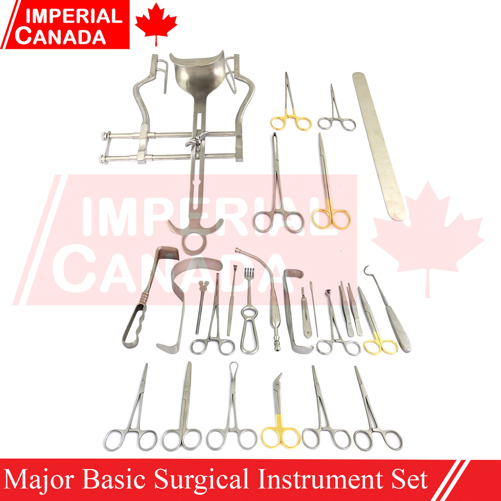 98 Pcs Major Basic Surgical Instrument Set Made From German Stainless DS-1685
