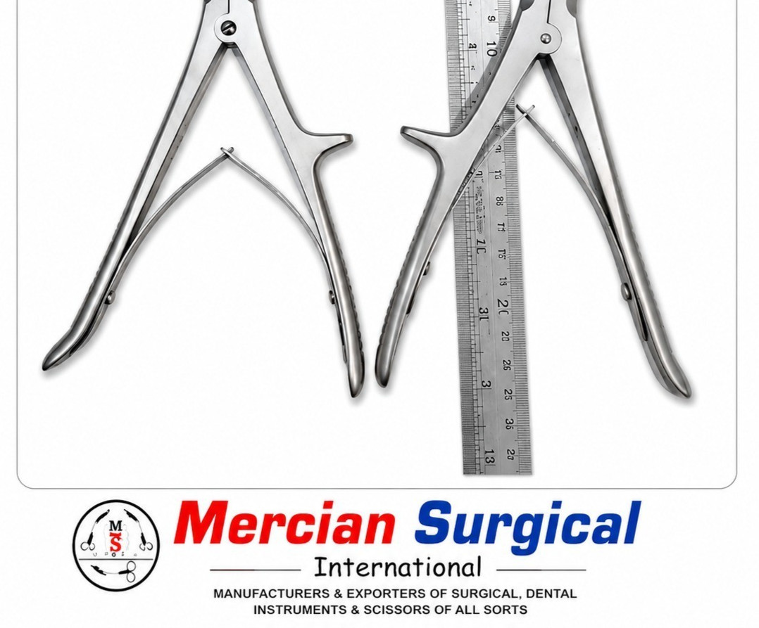 2PCS Echlin Duckbill Bone Nibbler Double Action 23cm 9″ Orthopedic Instrument
