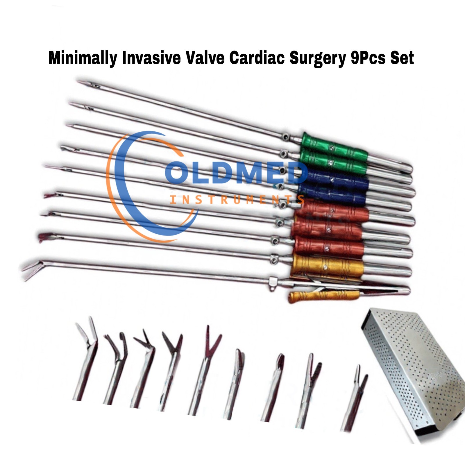 Minimally Invasive Valve Cardiac surgery Premium pcs 9 Set Surgical Instruments
