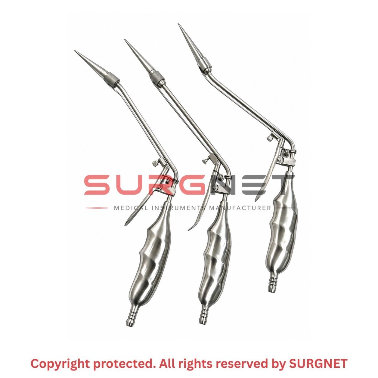 NEW SET OF 3 Hemorrhoid Suction Ligator Rectal Surgical Instrument-PREMIUM
