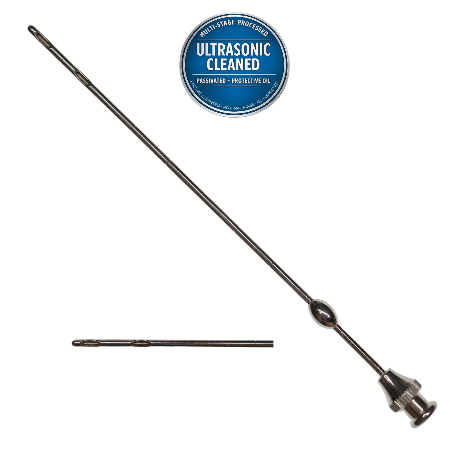 Codman 16-1015 Elsberg Ventricular Cannula, Straight, 5 Fr, Silver, 4-1/2in