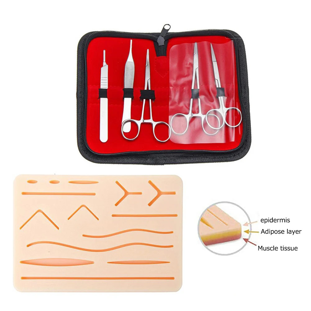 Suture Practice Kit for Medical Students – 1-4 Set Surgical Training Tools