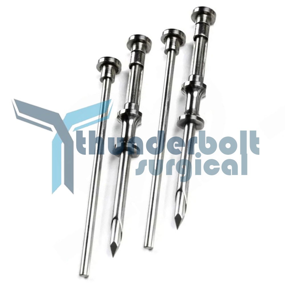 3.5mm & 4.5mm HRT Trocar kit Hormone Replacement Pellet Insertion Trocars 4 Sets