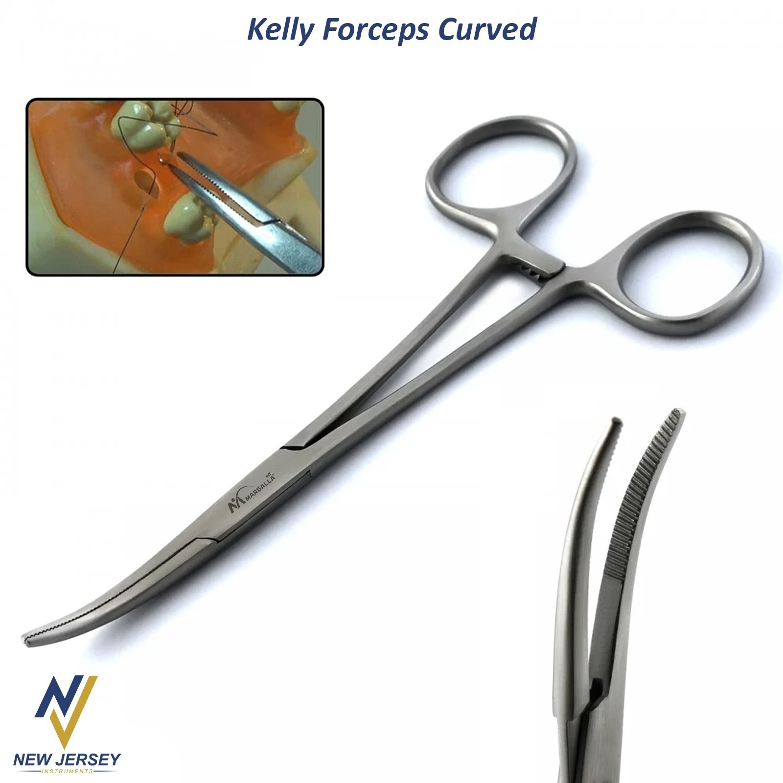 Dental Micro Surgery Instrument Surgical Tweezer Dissection Scissor Forceps Tray