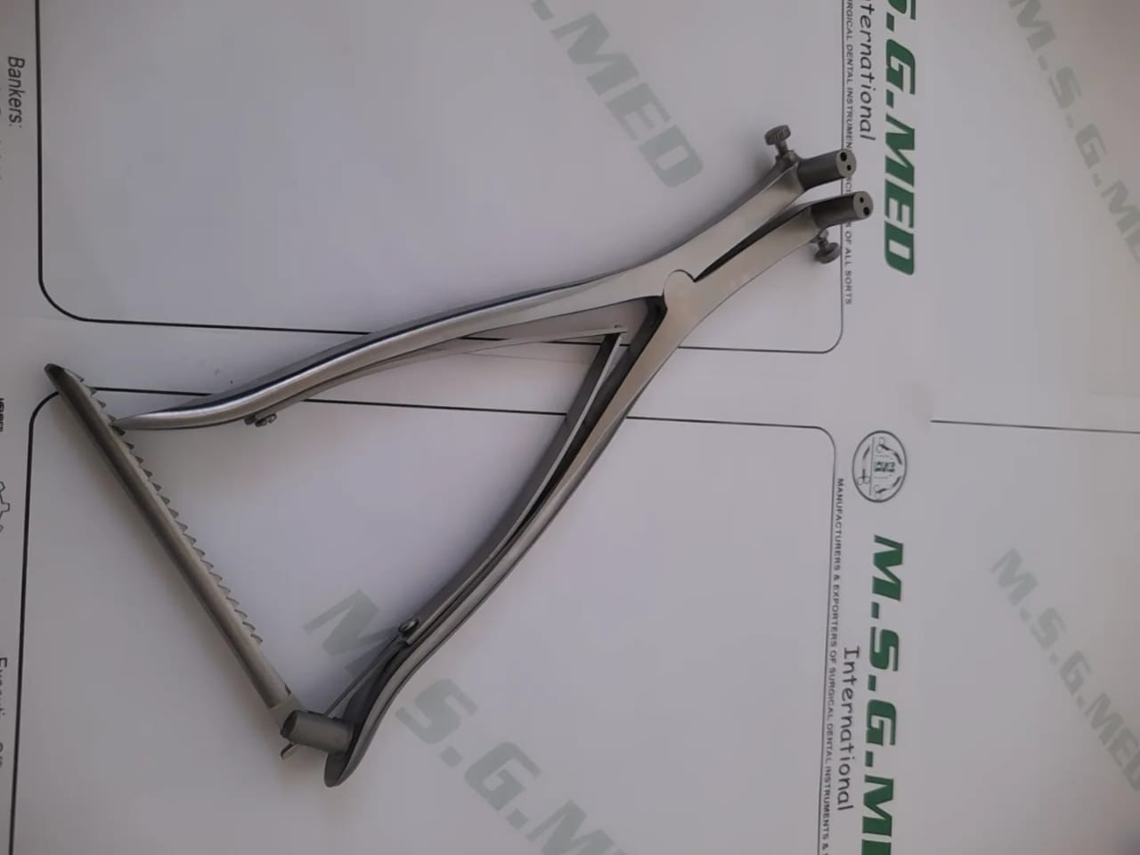 Integra Hintermann Distractor Orthopedic Surgical Instrument Stainless Steel