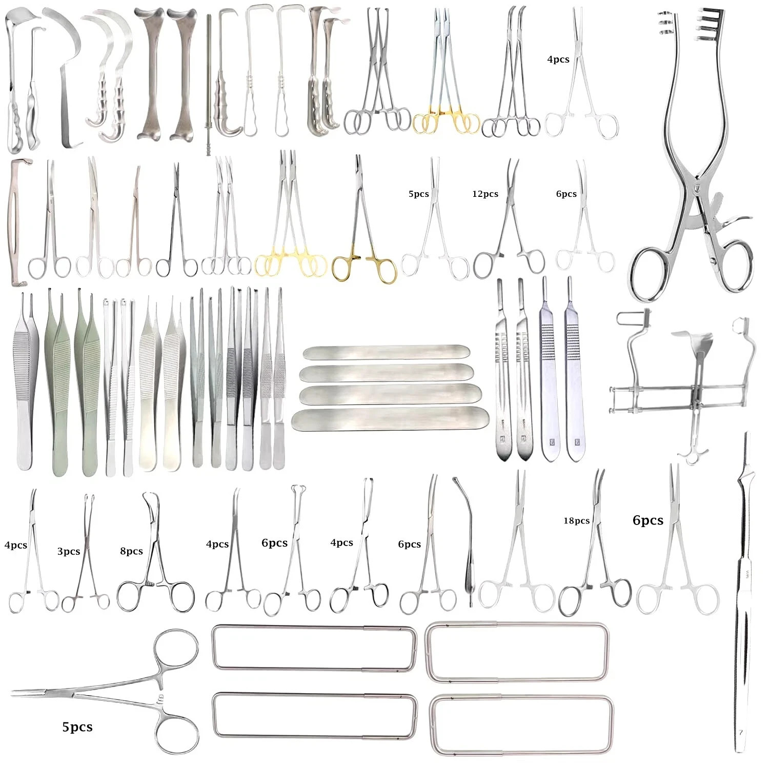 Major Set Of 150 Hernia Hydrocoelectomy Surgery Best Quality Surgical Instrum