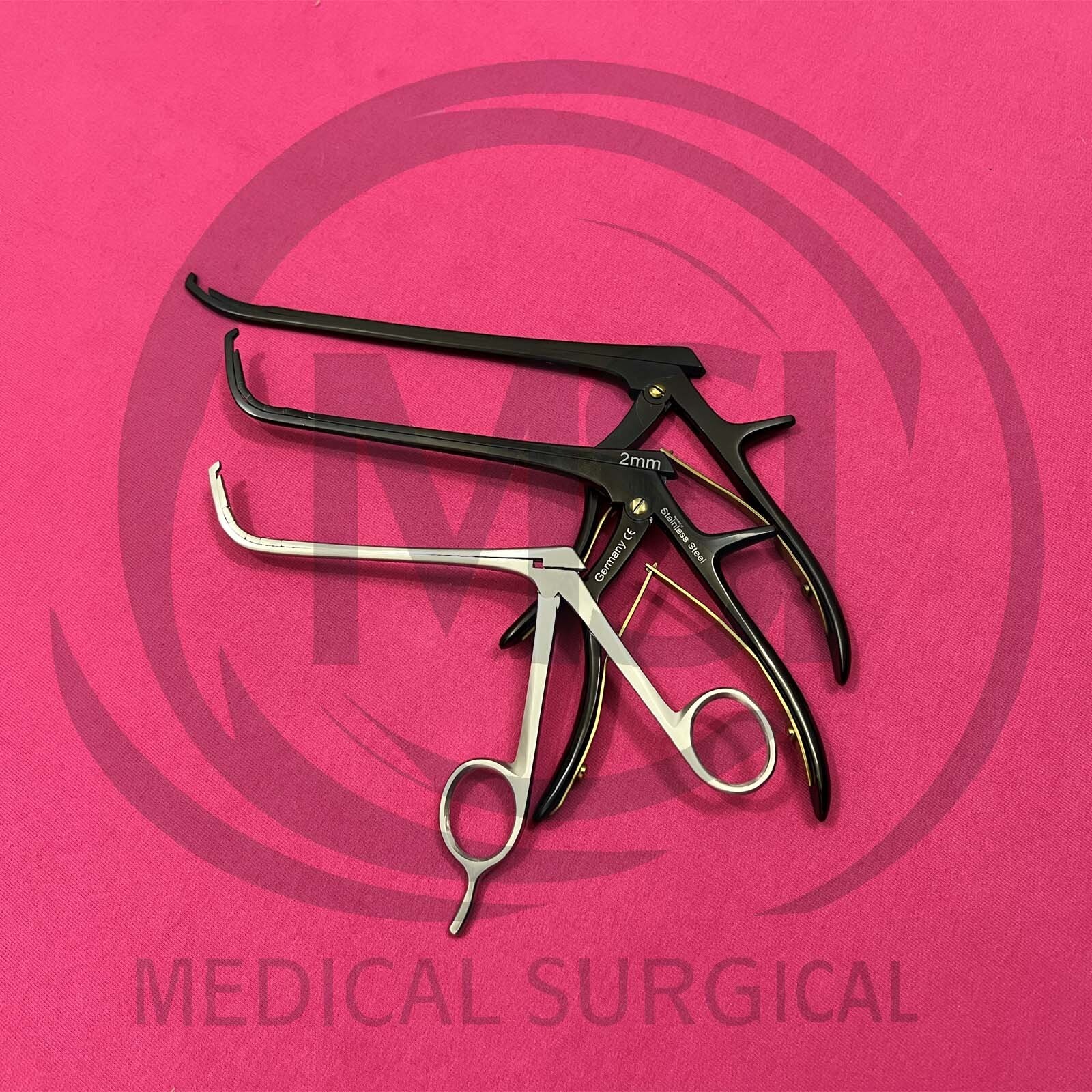 Sinus Frontal Punch With Link Chain Sheath Backward Cutting Endoscopic Nasal ENT