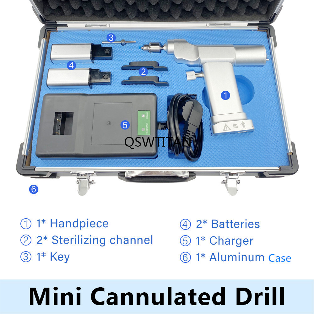 Orthopedic Surgical Drill Electric Power Cannulated Drill Small Bone Drill