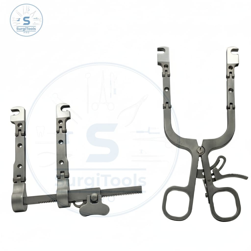 Caspar Cervical Retractor Set – Neuro Spine Orthopedic Surgical Instruments Tool