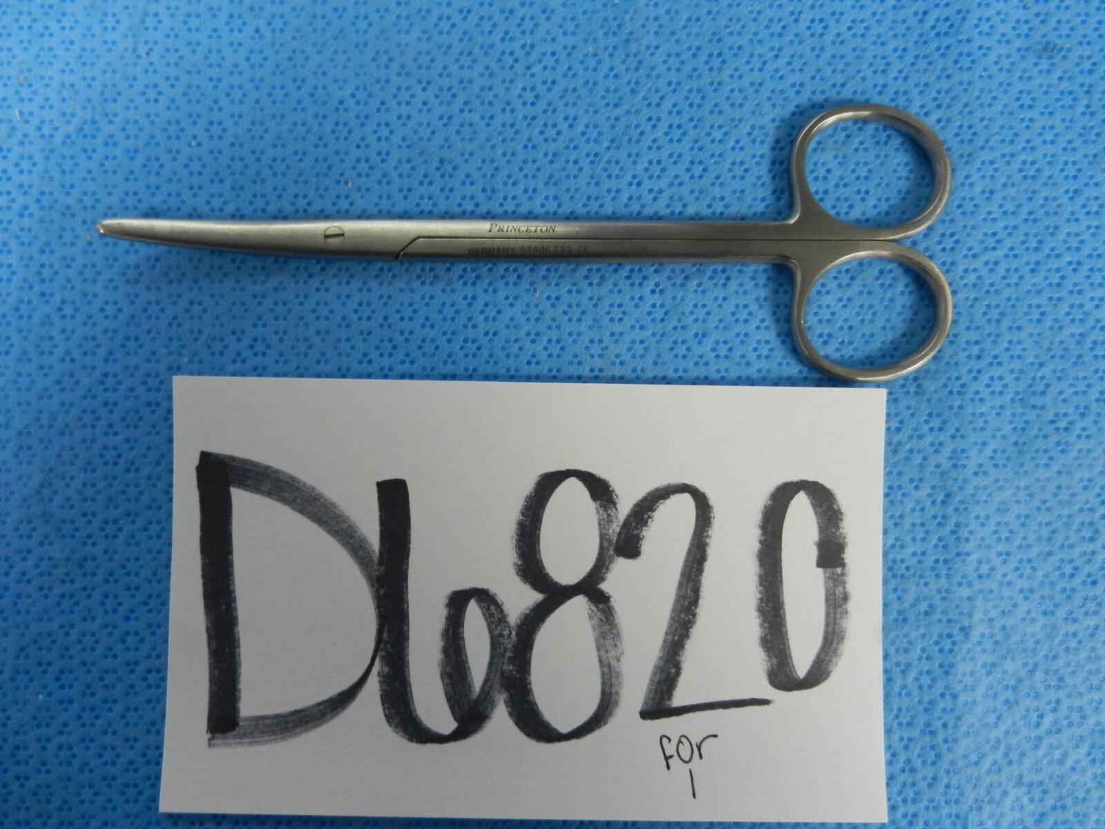 D6820 Princeton Metzenbaum Curved Surgical Scissors 15cm 09281-15