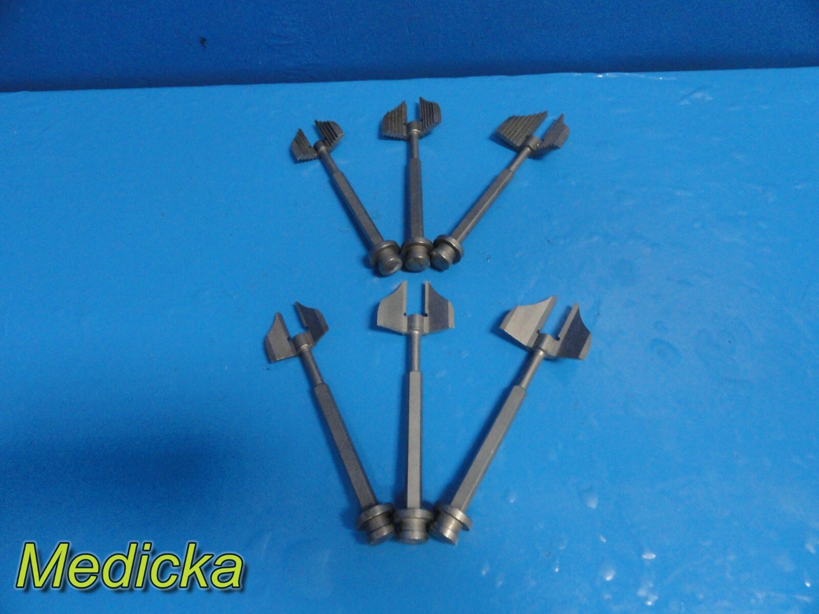 6X Stryker Howmedica Osteonics Assorted Orthopedic Press Fit + Cement ~ 19502