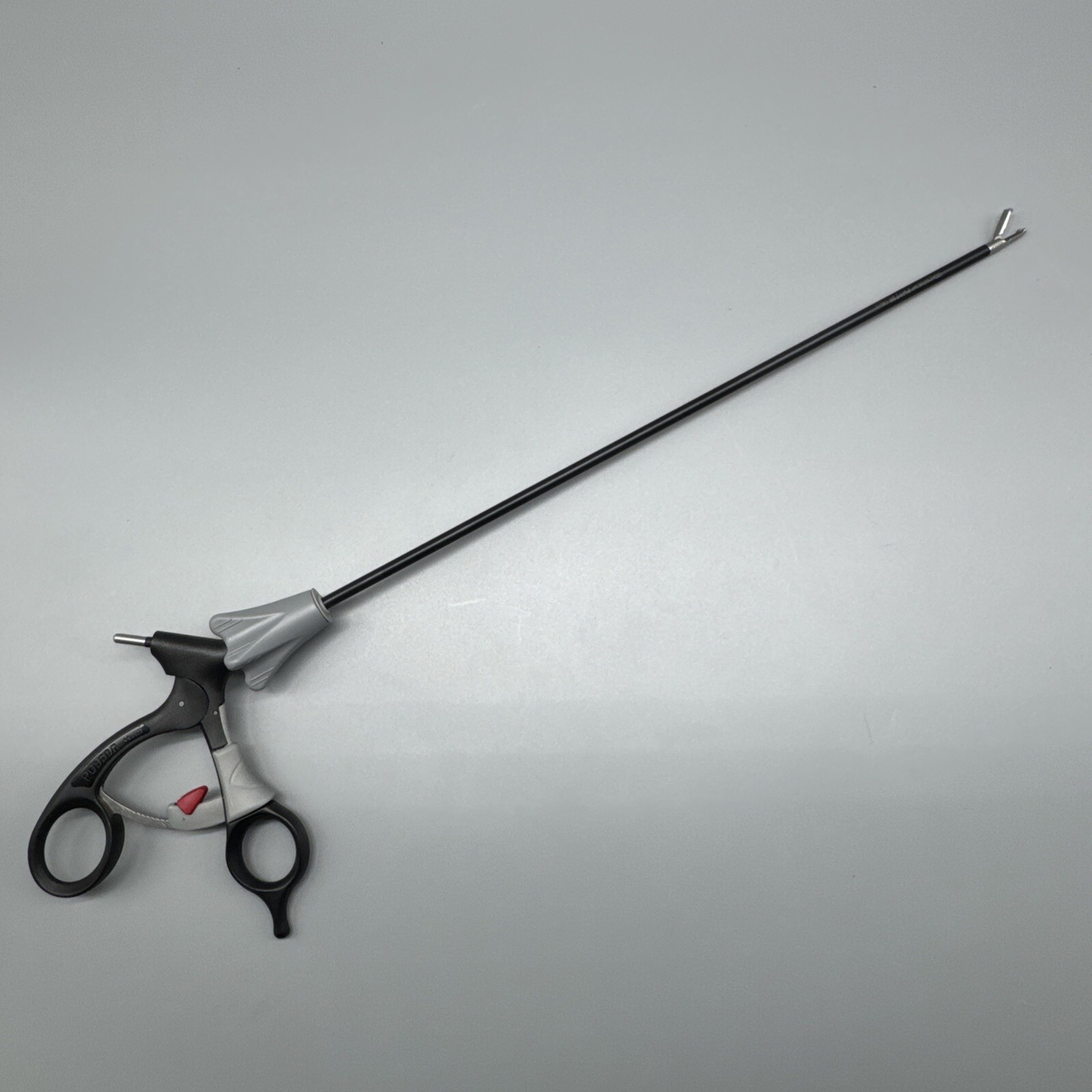 Aesculap PO648R Surgical Laparoscopic 2×4 Rat Tooth Grasping Forceps, 5mm 32cm