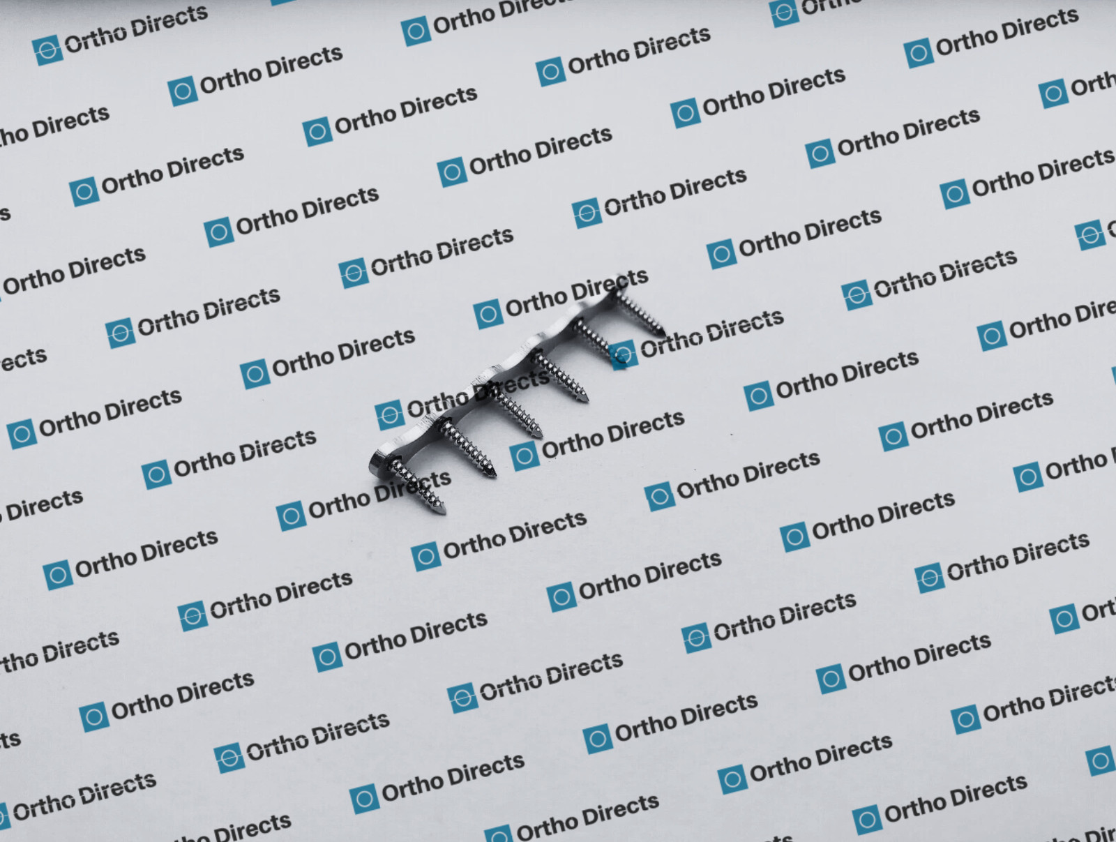 2.0mm CMF Maxillofacial Straight Adaption Plates Veterinary Surgical Set 6 Pcs