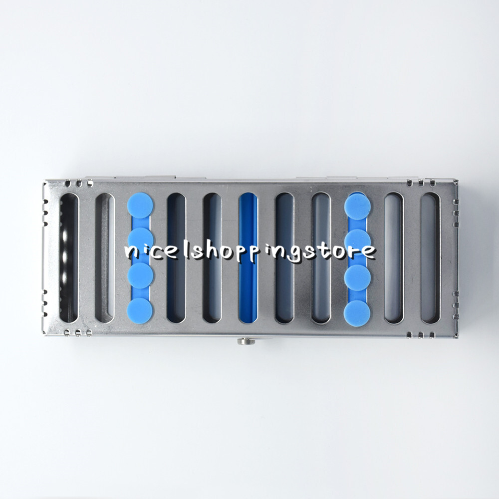 Dental Sterilization Cassette Rack Tray Box For Surgical 5/10/20 Instruments