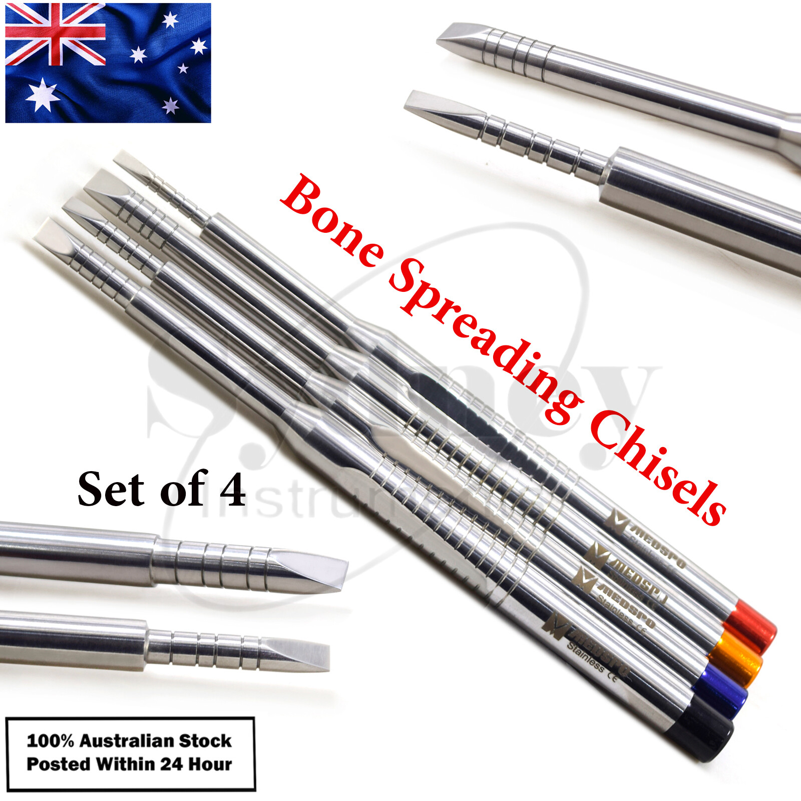 Surgical Bone Spreading Chisels Orthopaedic Health Care Instruments