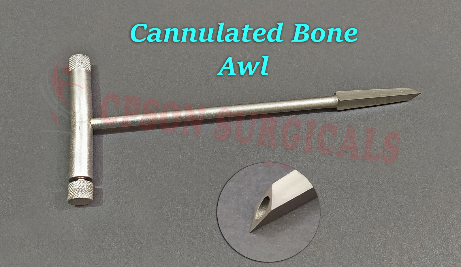 Orthopedic BONE AWL CANNULATED For HUMERUS veterinary instruments