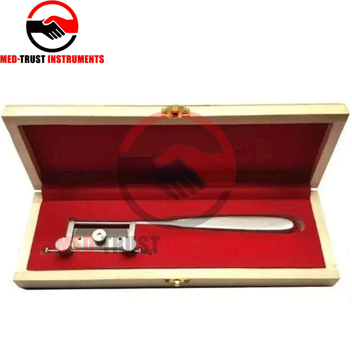 Silver Skin Graft Knife Handle Dermatome With Box Surgical Instrument